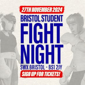 Bristol Student Fight Night - UWE vs UOB