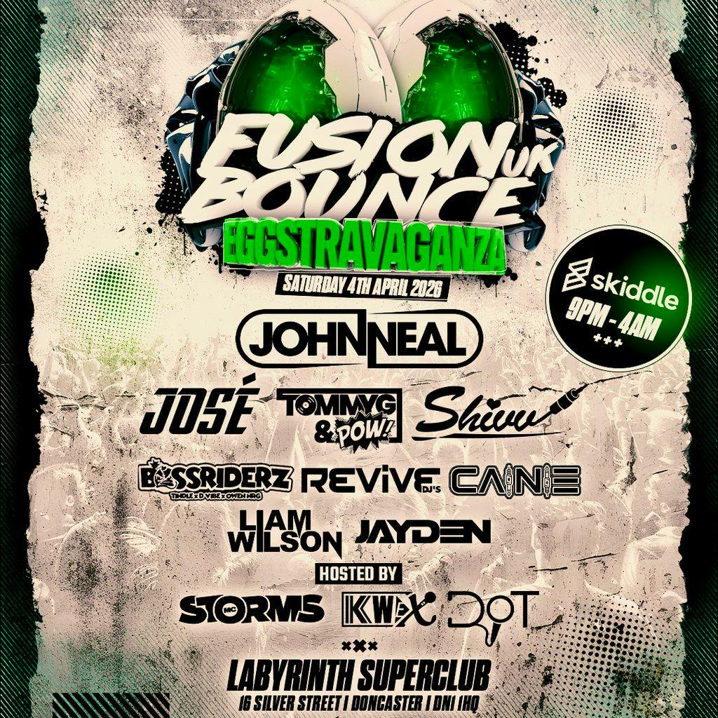 Fusion Bounce UK EGGtravaganza at Labyrinth Nightclub