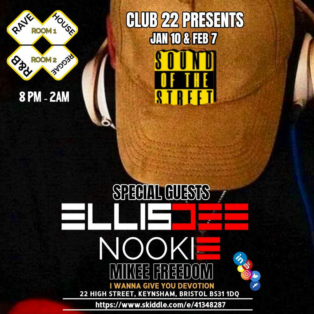 Sounds Of The Street at Club 22 Keynsham Bristol