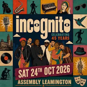 INCOGNITO Saturday 24/10/26