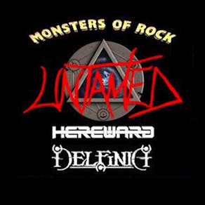 Untamed + Hereward + Delfinia - Monsters of 'old school rock!'