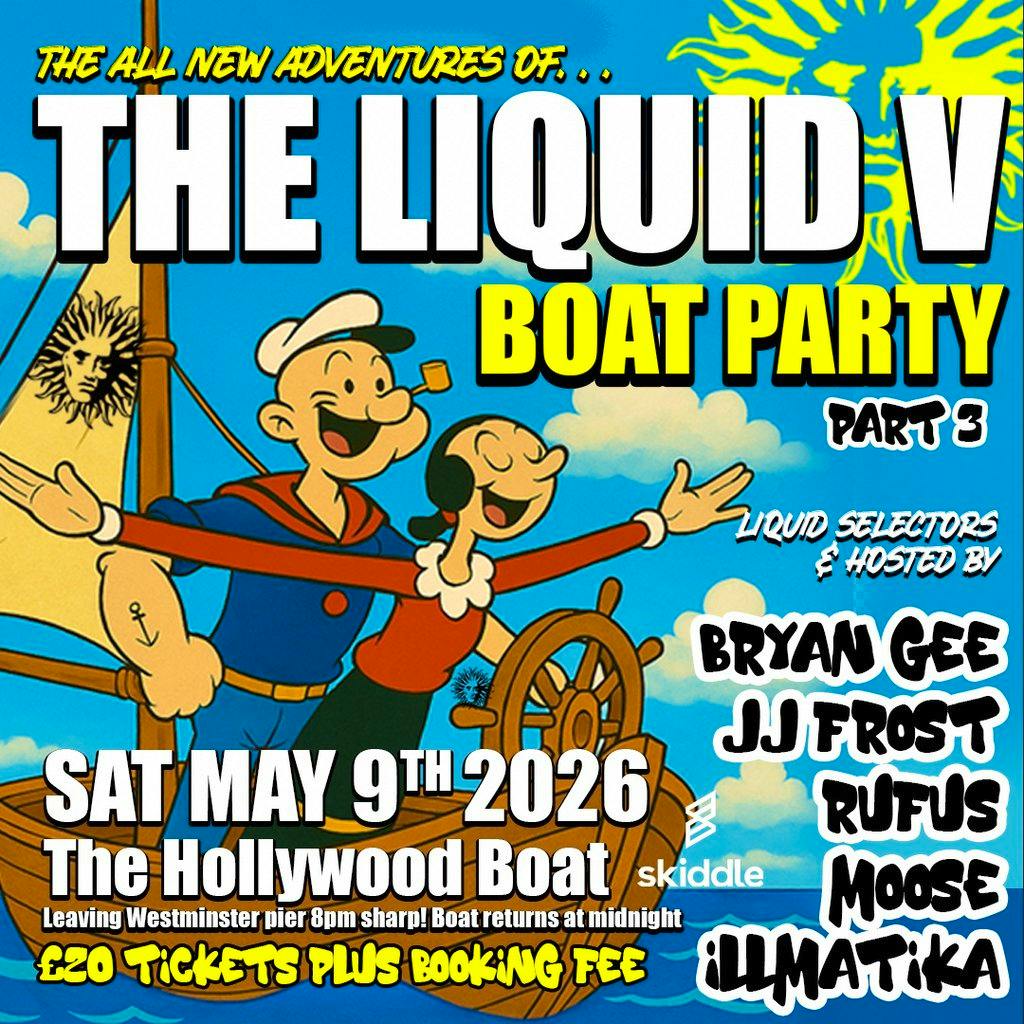 LIQUID V Boat Party at Chay Bligh