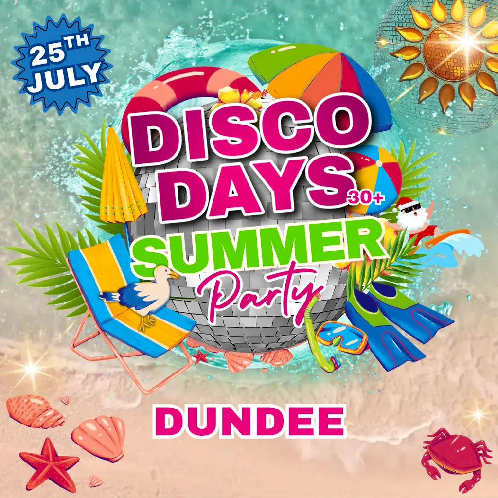 Disco Days Dundee | Summer Party Edition at Fat Sam's
