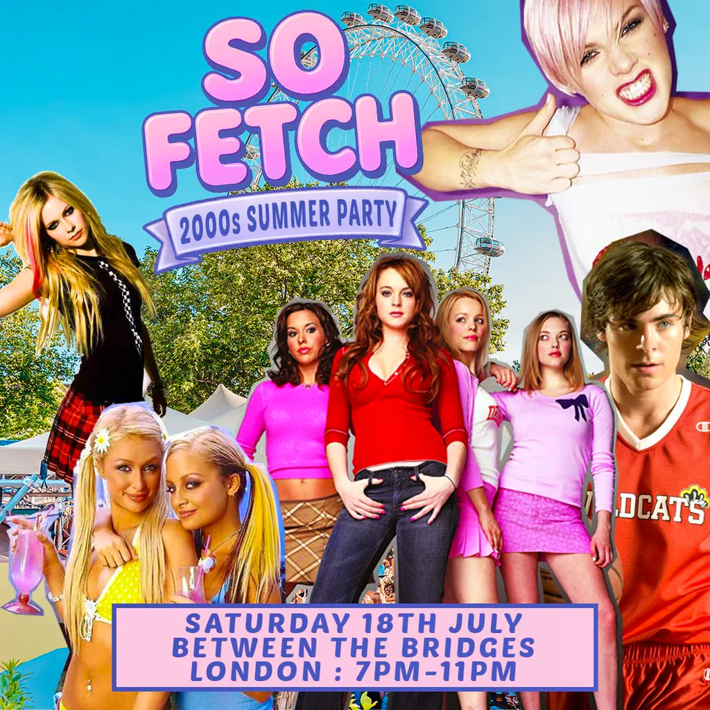 So Fetch - 2000s Party on the South Bank at Between The Bridges