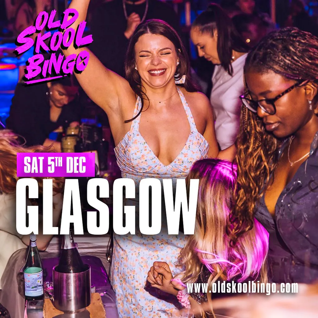Old Skool Bingo Sat 5th Dec Glasgow at Manuka