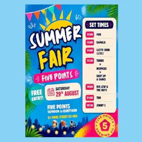 Five Points Summer Fair