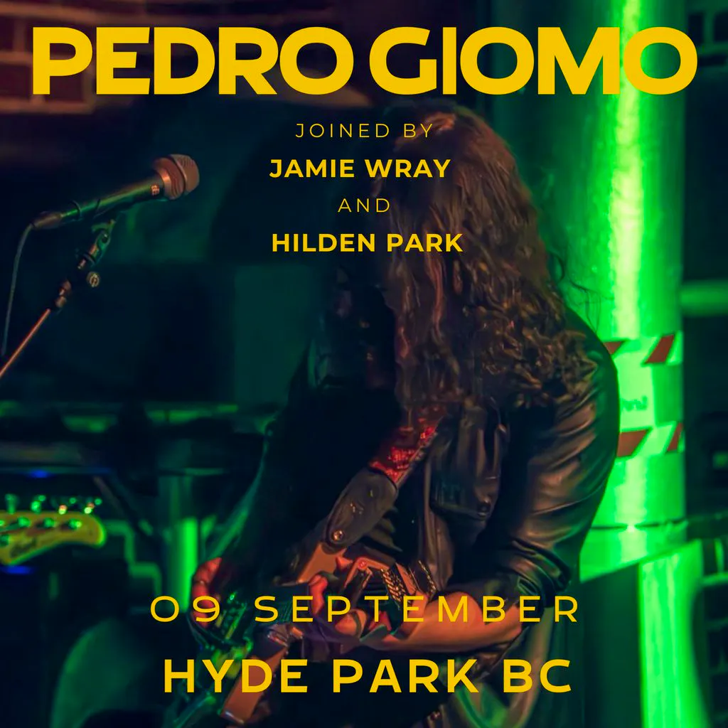 Pedro Giomo + Jamie Wray + Hilden Park - Live at HPBC at Hyde Park Book Club