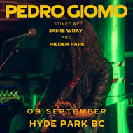 Pedro Giomo + Jamie Wray + Hilden Park - Live at HPBC at Hyde Park Book Club