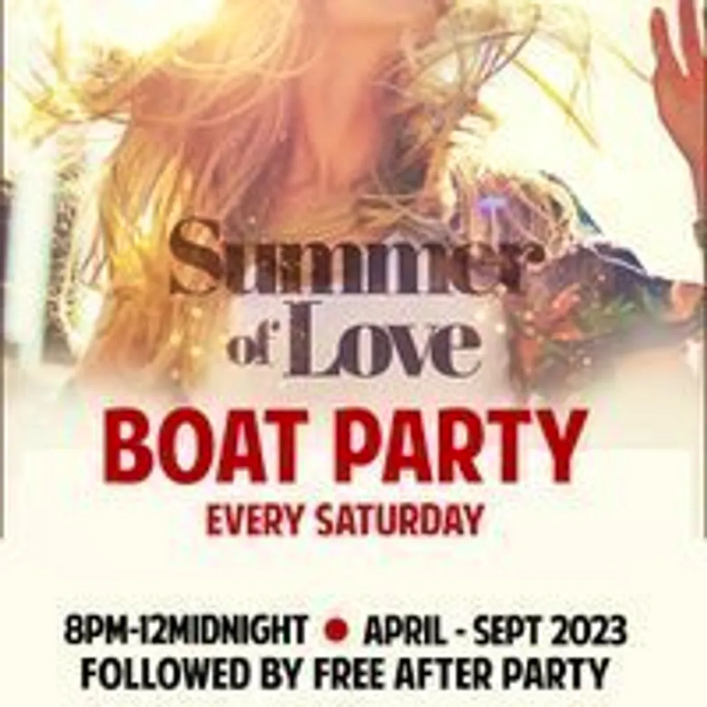 Summer of Love - London Boat party and free afterparty at Crown Pier