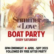 Summer of Love - London Boat party and free afterparty at Crown Pier