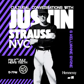 Cultural Conversations Dublin: Justin Strauss & Kelly-Ann Byrne