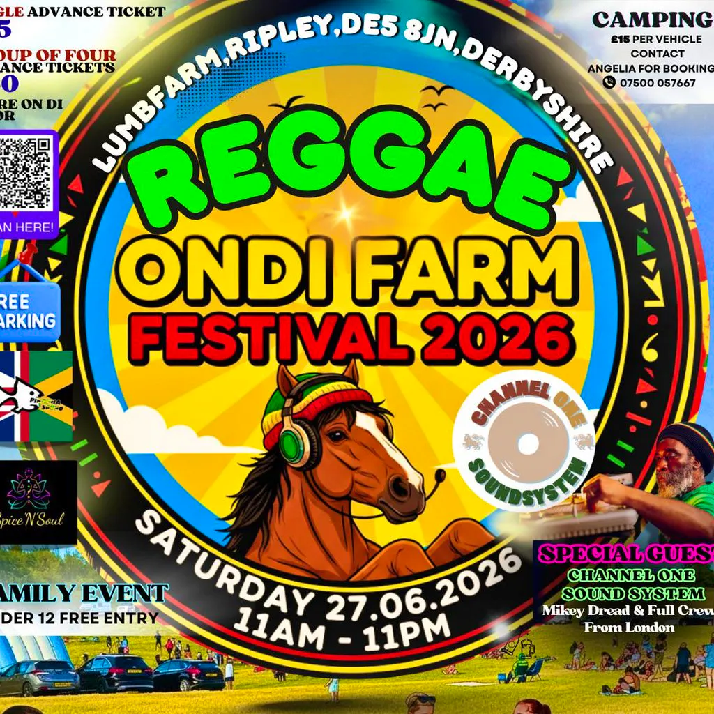 Reggae Ondi Farm Festival 2026 at Lumb Farm