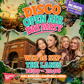 UWE Bristol Official Freshers | Open Air Disco Day Party