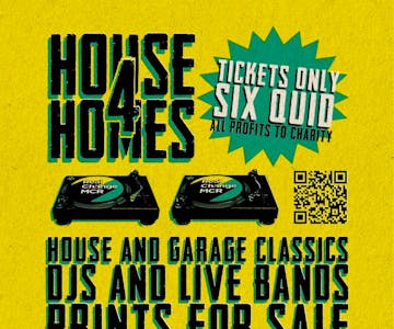Entity Events x Real Change MCR Presents: House 4 Homes