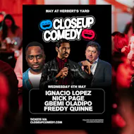 CLOSEUP COMEDY at Herbert's Yard with Ignacio Lopez and more! at Herberts Yard