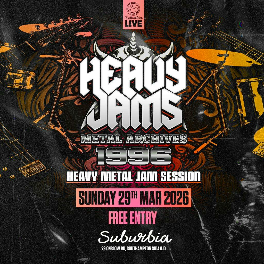 Heavy Jams - METAL ARCHIVES 1996 at Suburbia Southampton