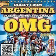 Planet Circus OMG presents - Daredevils Stunts OMG! Swadlincote at Big Top