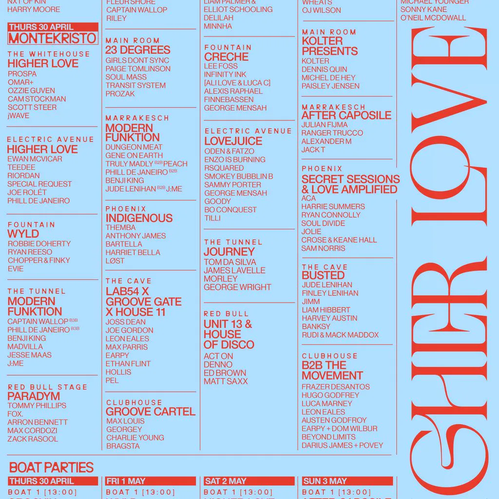 Higher Love Festival - Day Tickets at Malta