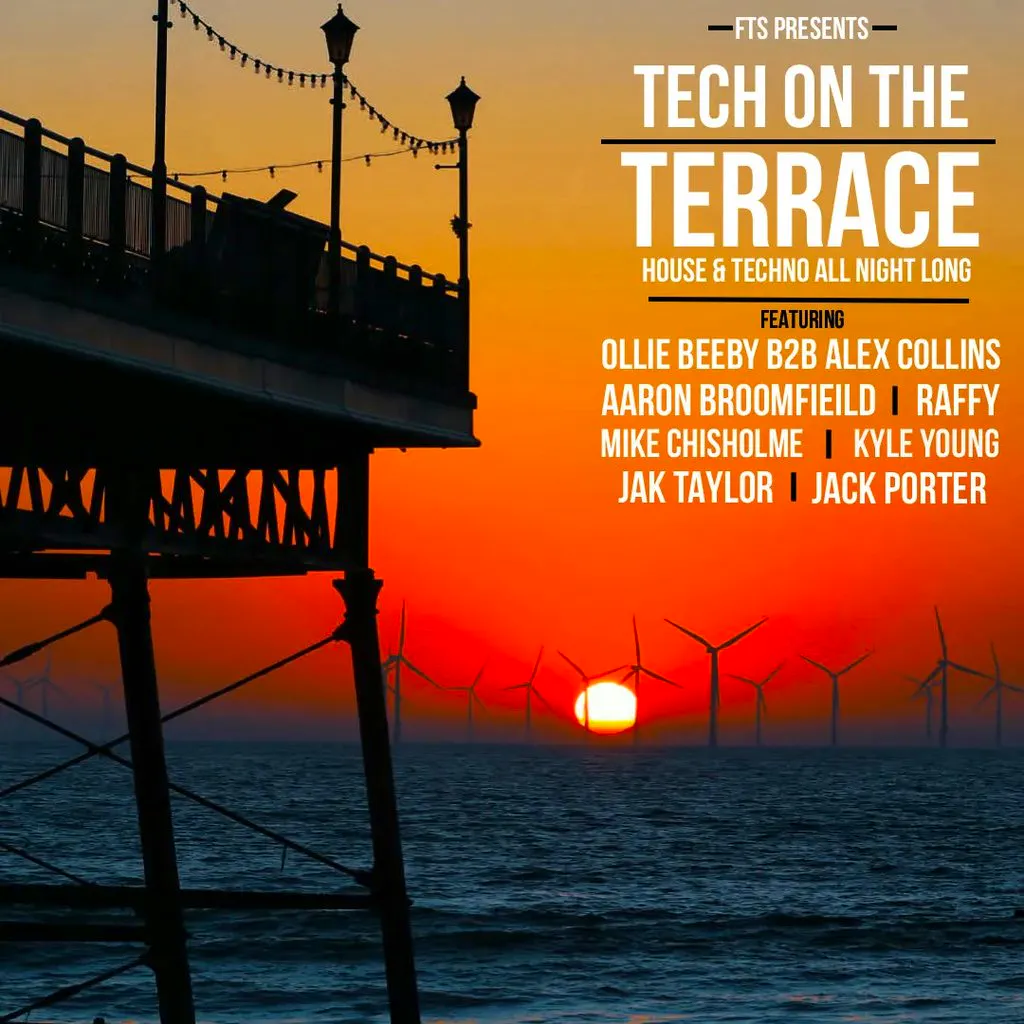 Tech on the terrace at The Hive Skegness