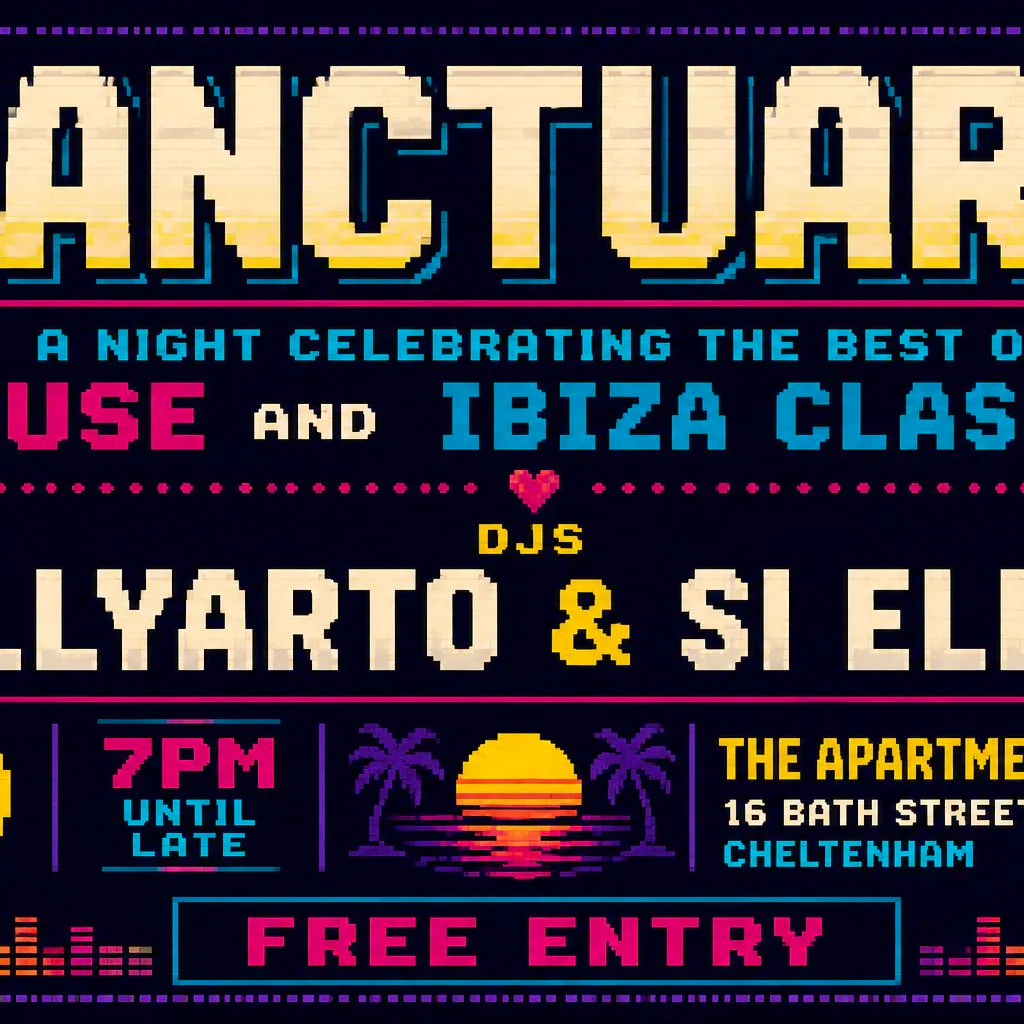 Sanctuary - Ibiza Dance Classics - Apartments, Chelt w/ Ollyarto at The Apartment