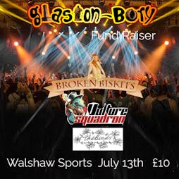 Glaston-BURY Fund Raiser Tickets | WALSHAW SPORTS CLUB BURY MANCHESTER  | Sat 13th July 2024 Lineup