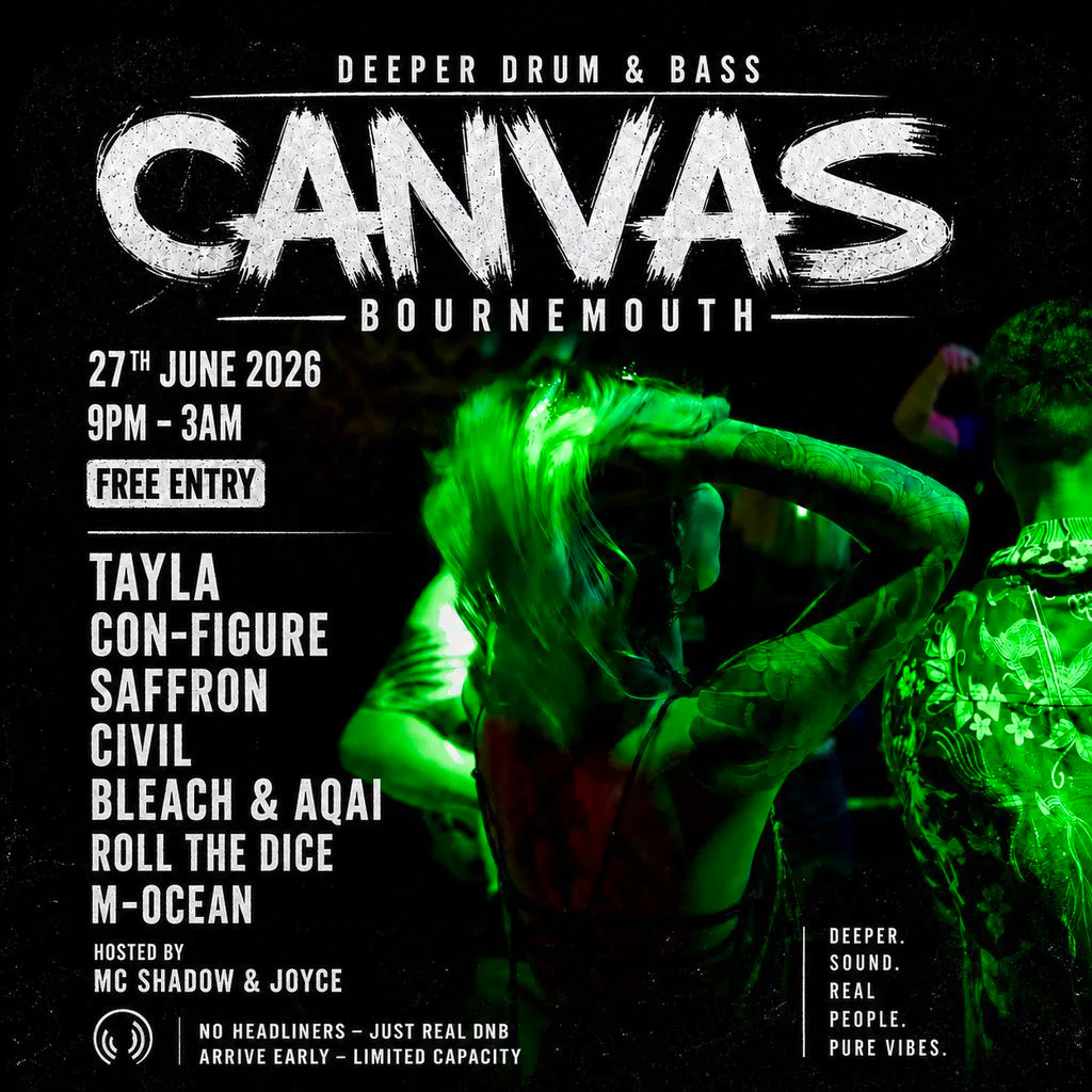 Deeper Drum & Bass Summer Session at Canvas Bournemouth