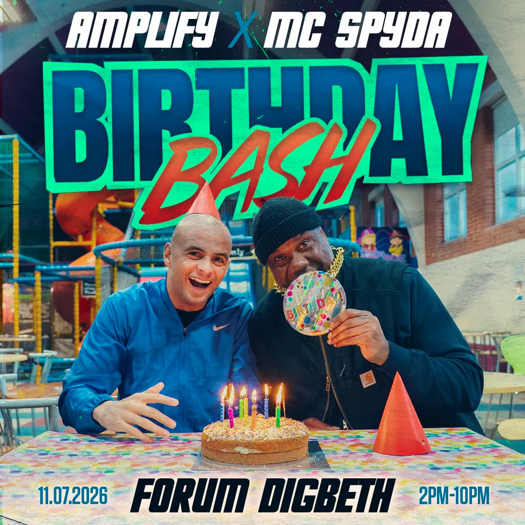 Spyda & Amplify's Birthday Bash: Birmingham at Forum Digbeth