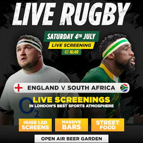 England vs South Africa Rugby Live Screening