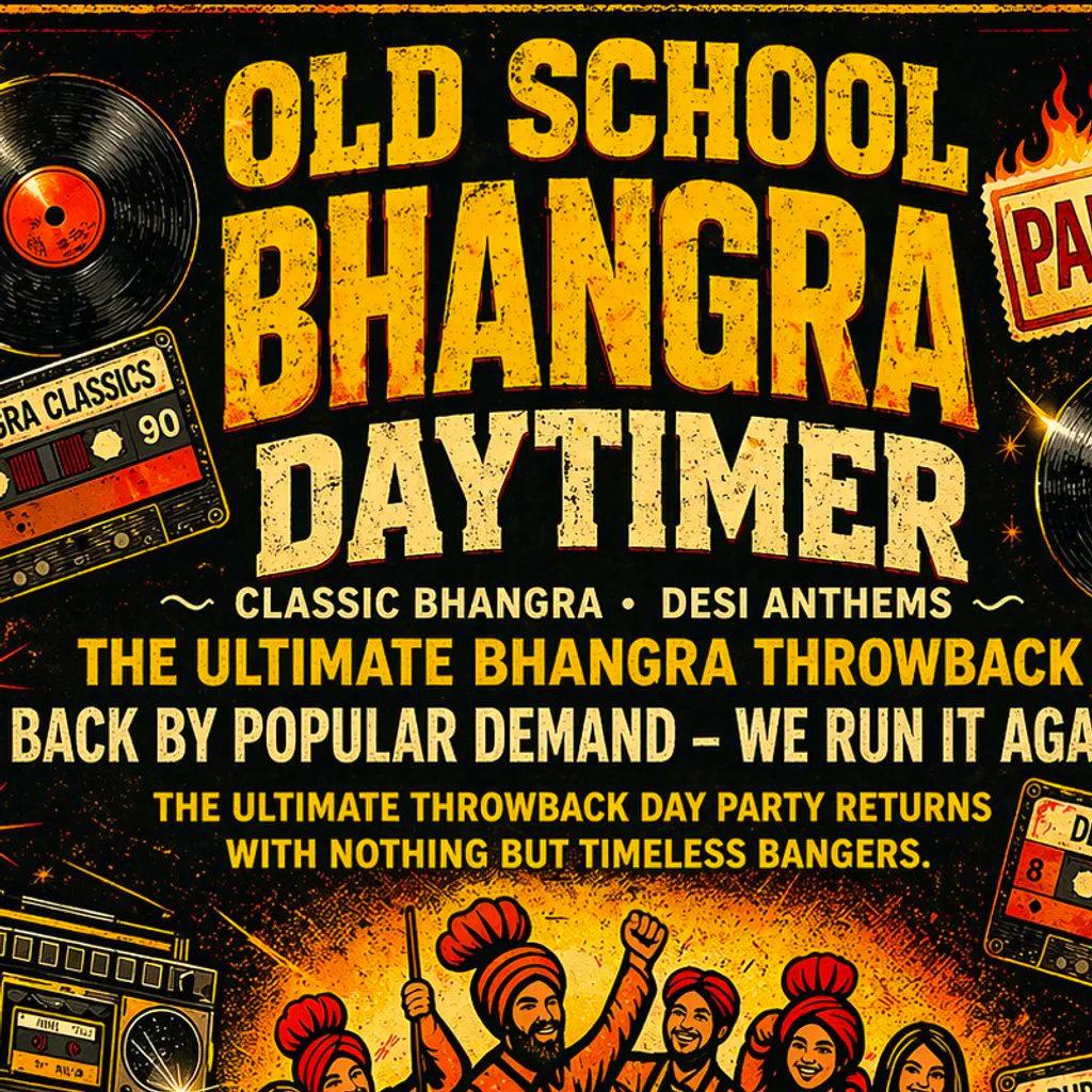 Old School Bhangra Daytimer Pt 2 at 2FunkyMusic Cafe