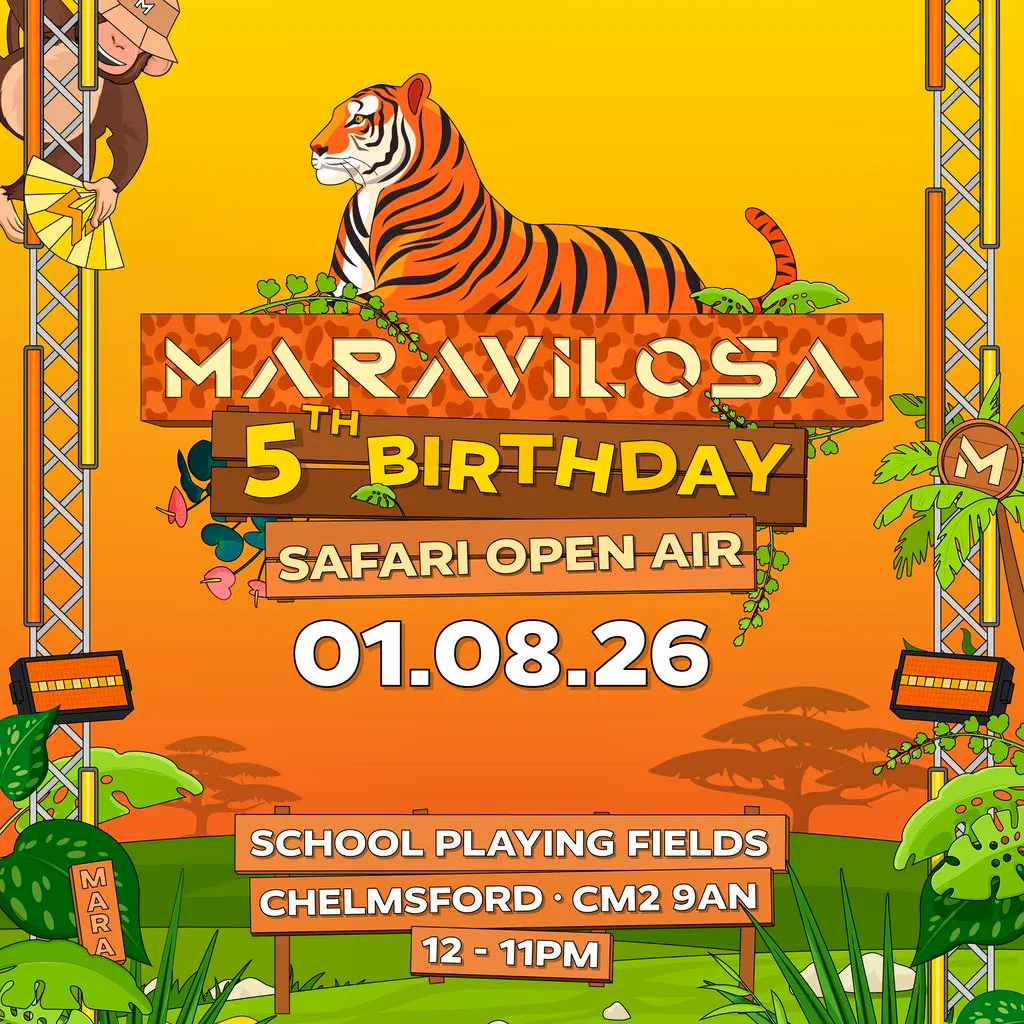 Maravilosa 5th birthday safari open air at Widford Lodge Playing Field