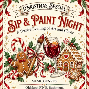 Mr Bigz Christmas Paint & Sip