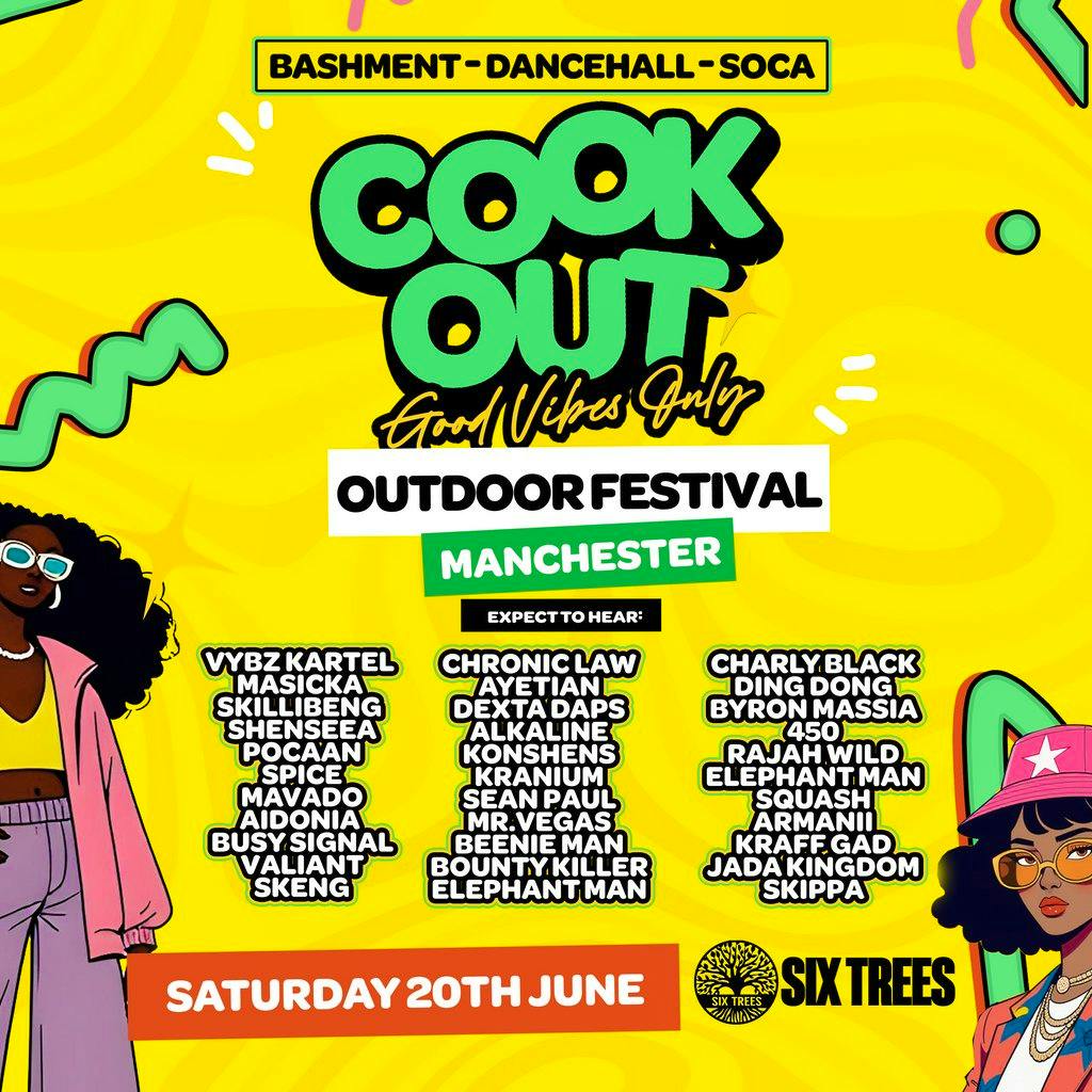 Cookout - Summer Outdoor Open-Air Carnival - Manchester at Six Trees