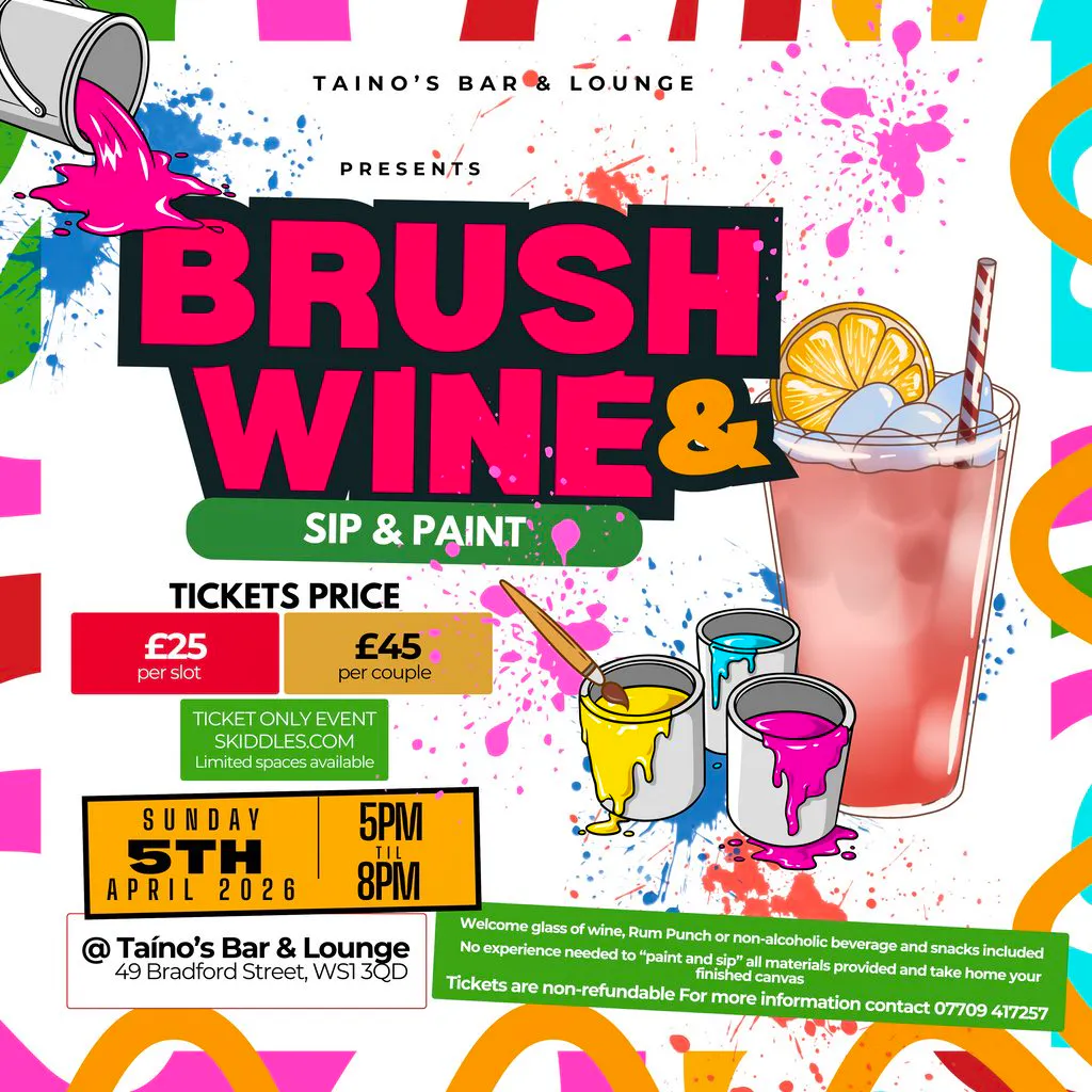 Brush & Wine at Taino's Bar And Lounge