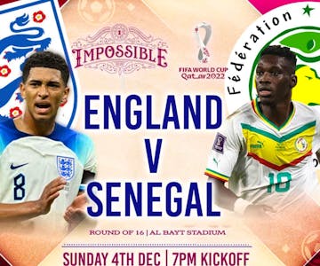 England Vs Senegal World Cup