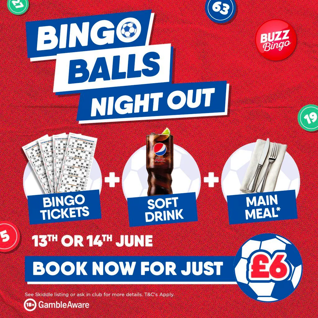 Bingo Balls: Eat, Drink & Play for £6 - Buzz Bingo Metro Centre at Buzz Bingo Metro Centre
