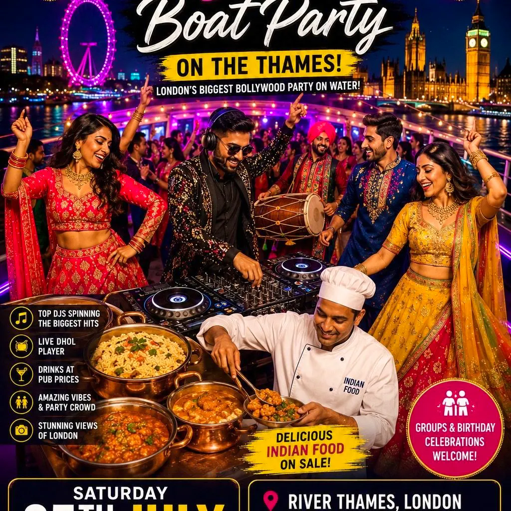 Summer Bollywood Desi boat party at Crown Pier