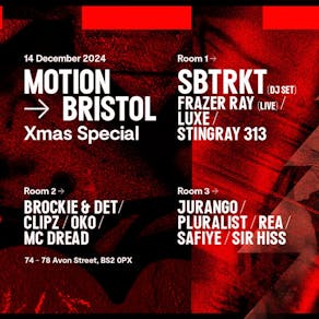 In:Motion Presents - SBTRKT, Frazer Ray [Live], LUXE