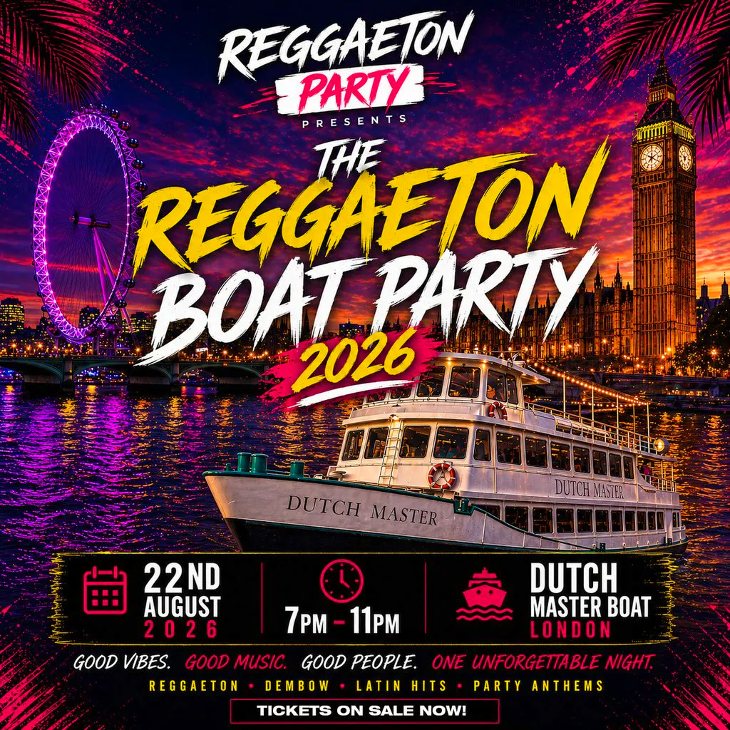 Reggaeton Summer Boat Party 2026 at Tower Millennium Pier