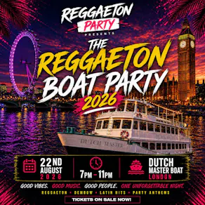 Reggaeton Summer Boat Party 2026