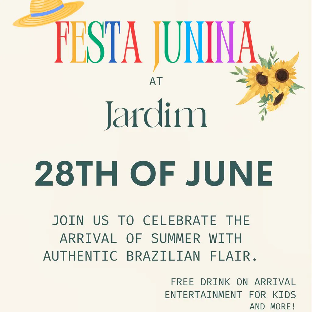 Festa Junina at Jardim at Jardim Altrincham