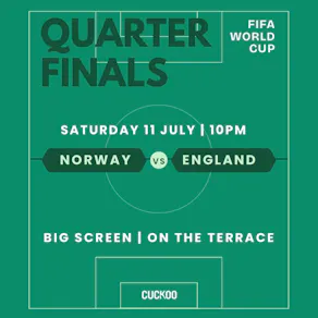 Quarter finals on the terrace