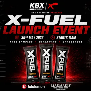 KBX Nutrition X-Fuel Launch Event