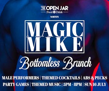 Magic Mike Bottomless Brunch
