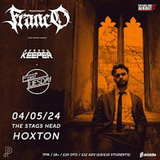 TKAA (London) : Antoni Franco + Support at The Stags Head