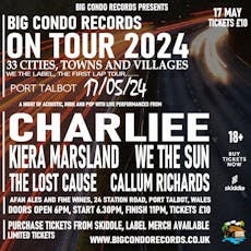 Big Condo Records We the Label, First Lap Tour in Port Talbot at Afan Ales