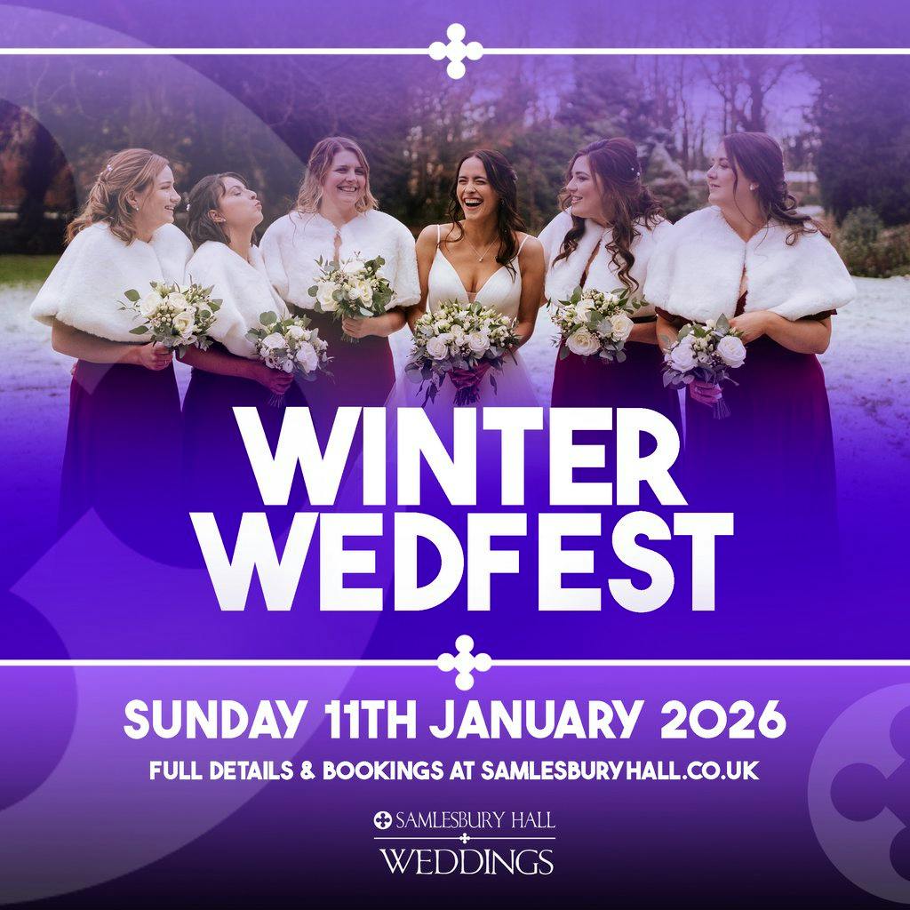 Winter WedFest at Samlesbury Hall