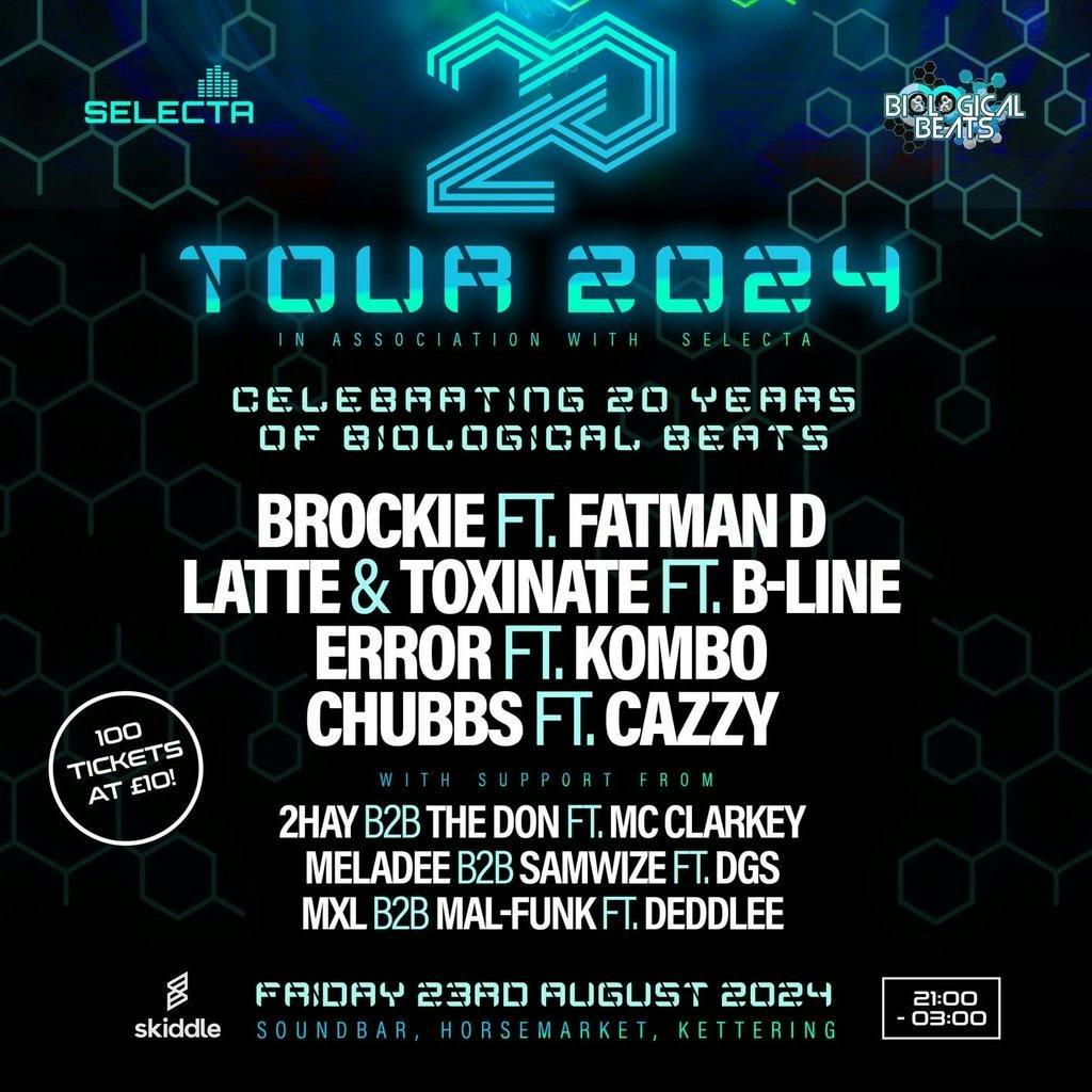Tickets Selecta Biological Beats tour Kettering Soundbar