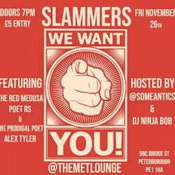 Reviews: poetry slam jam | The  Met Lounge Peterborough  | Fri 26th November 2021
