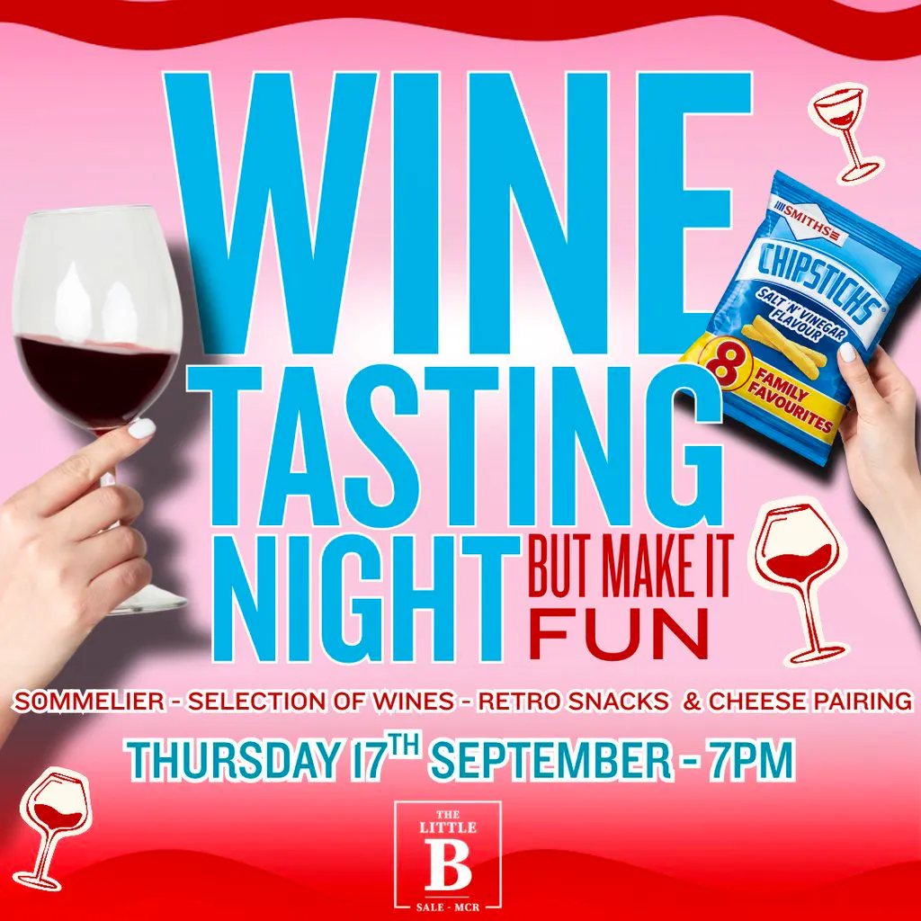 Wine Tasting Evening at The Little B at The Little B, Sale