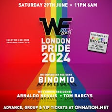 WE Party SPECTRUM London Pride Special 2024 at Electric Brixton